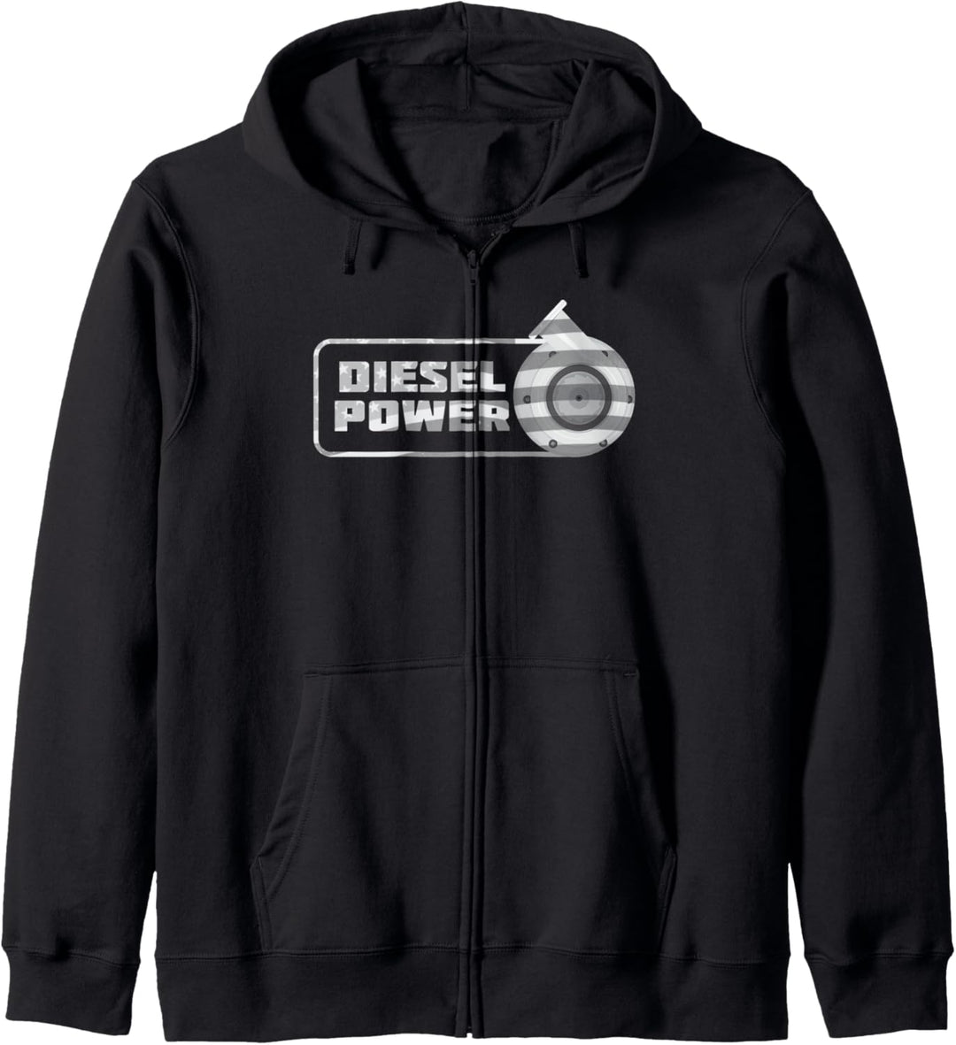 Diesel Power Turbo Turbocharger USA Flag Kapuzenjacke