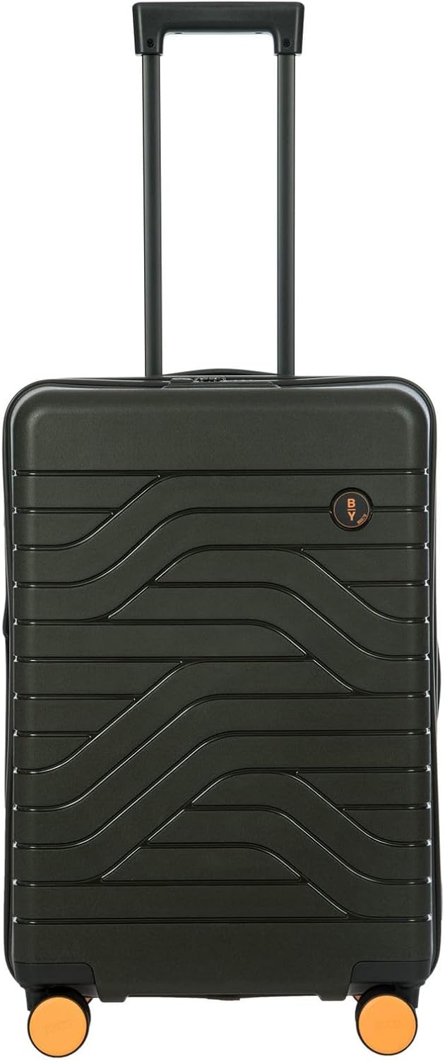 BRIC'S - Mittelgrosser Erweiterbarer Hartschalen-Trolley Ulisse B Y Bric's, Olive, 43x65x26 cm, Oliv