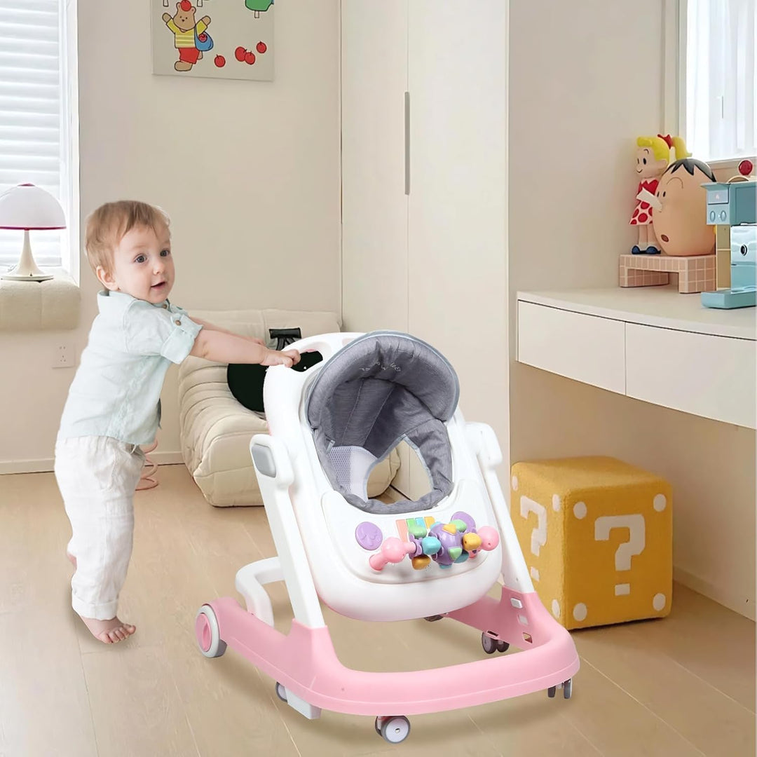 Lauflernhilfe Babywalker und Lauflernwagen, Laufwagen Baby Walker für Kinder, Gehhilfen, Höhe einste