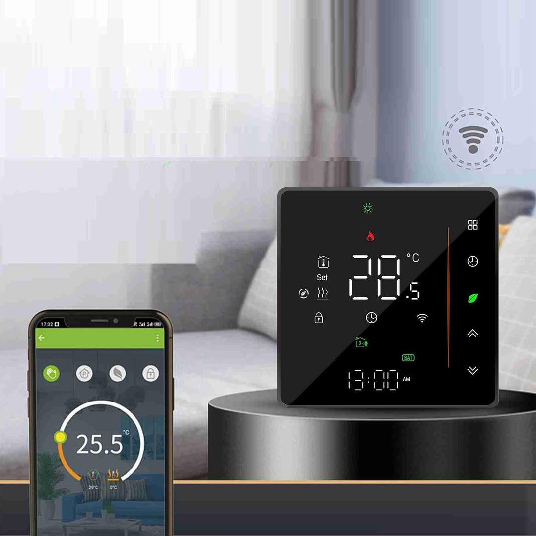 WiFi Smart Thermostat Raumthermostat, Wöchentlich programmierbar Unterstützt Touch Control/Mobile AP