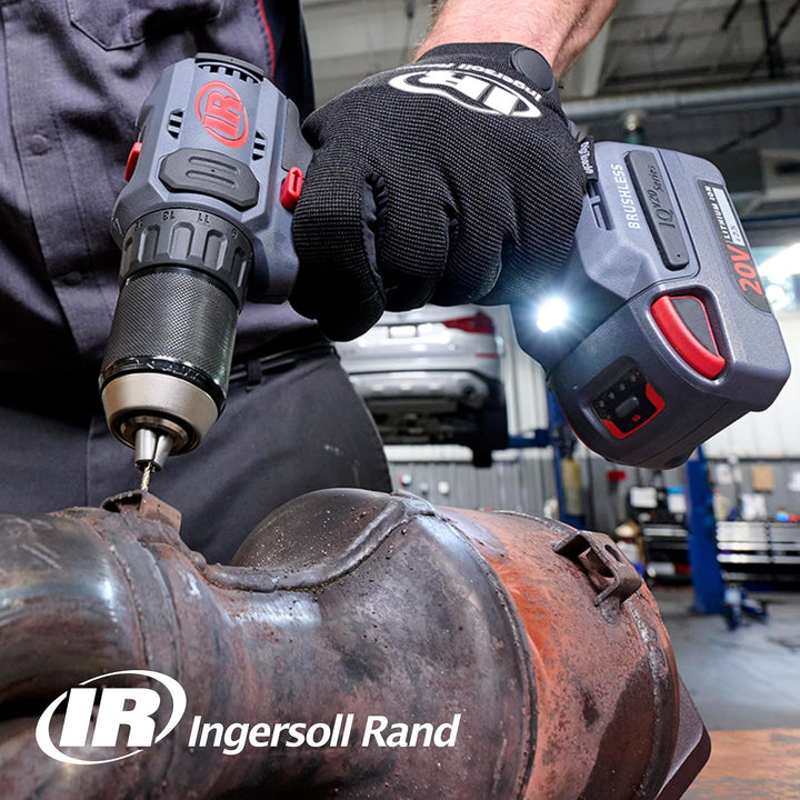 Ingersoll Rand D3141 IQV20 Bohrschrauber, 20v, Kompakt, Kabellos, Schwarz, 50 Nm Drehmoment, 180 mm