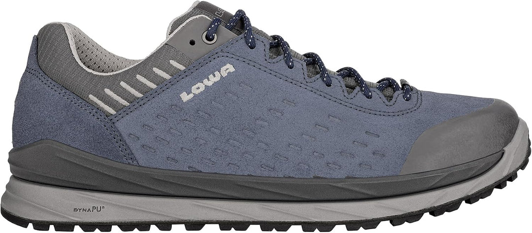 LOWA Halbschuh MALTA GTX LO 42 EU Blau Grau, 42 EU Blau Grau