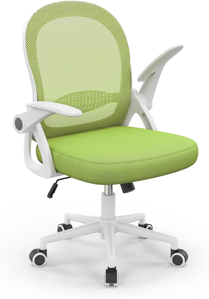 naspaluro Bürostuhl, Ergonomischer Schreibtischstuhl mit Atmungsaktiv Netzbespannung, Hochklappbare