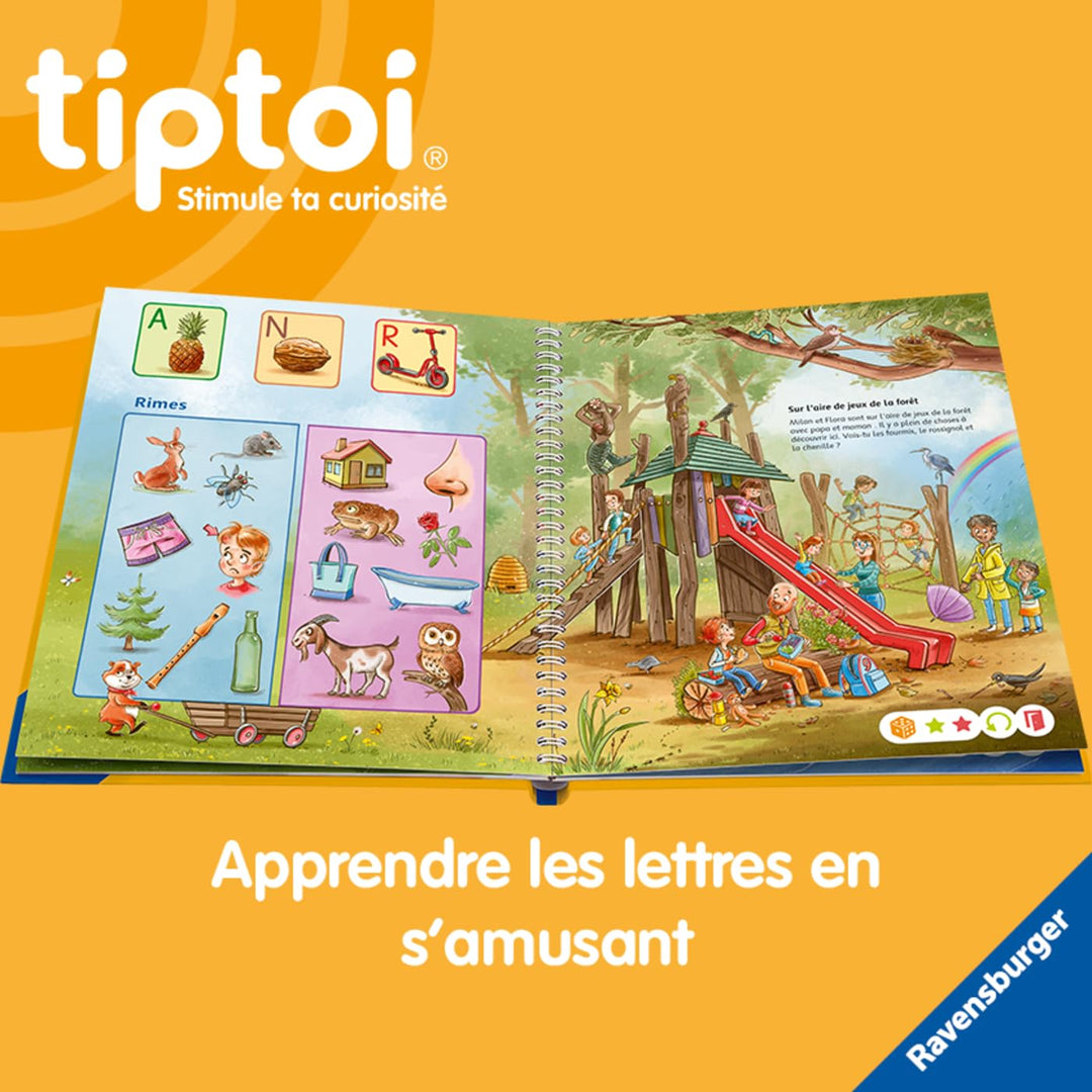 Ravensburger - tiptoi® – Interaktives Buch – Lernen mit Spass – Die Buchstaben – elektronisches Lern