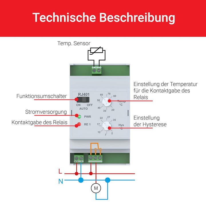 Elektrobock Temperaturschalter, RJ401
