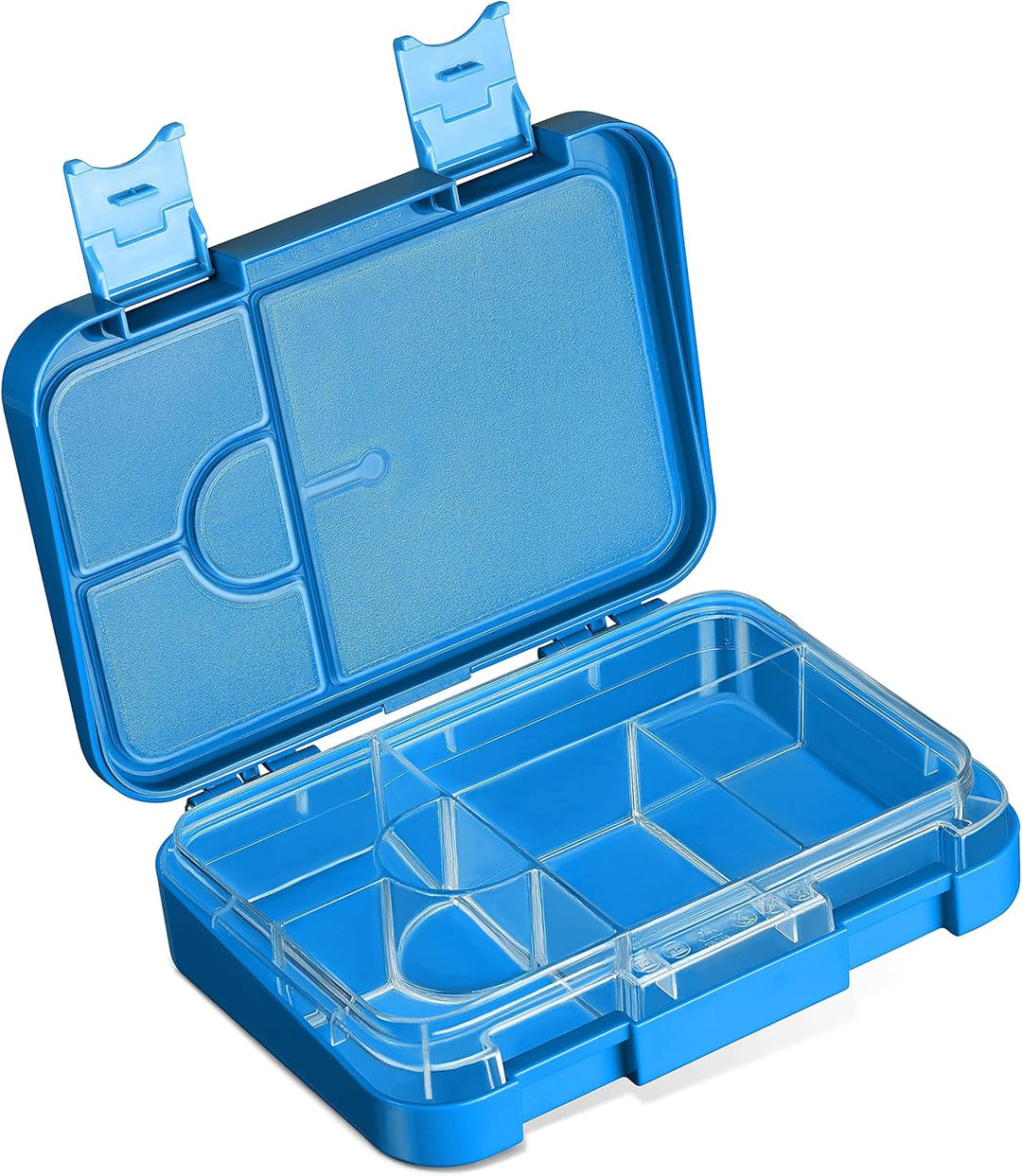 My Vesperbox – Len - Bento Box Kinder - Lunchbox mit 4+2 Fächern - extrem robust – Brotdose – Brotbo