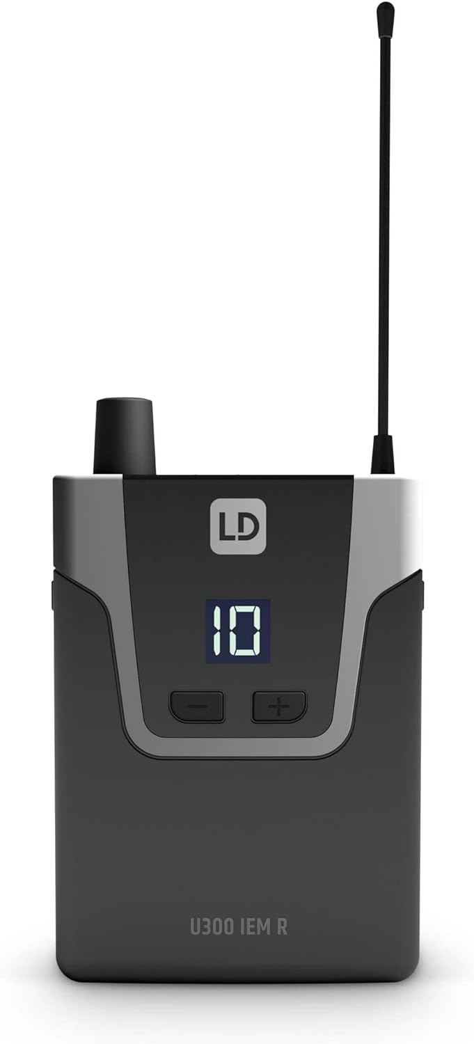 LD Systems U305 IEM - In-Ear Monitoring-System - 584-608 MHz 584 - 608 MHz, 584 - 608 MHz