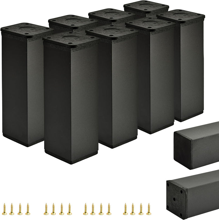 ALUSFERA Möbelfüsse - Höhenverstellbar - Möbelfüsse Verstellbare - Möbelfuss - Schrankfüsse - Möbelb
