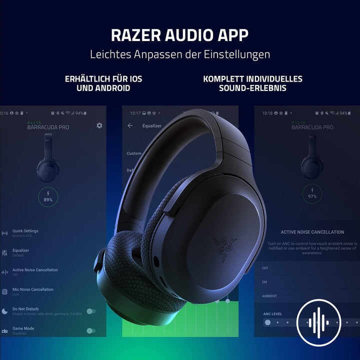 Razer Barracuda X - Kabelloses Multiplattform-Headset für Gaming und Mobile Geräte (SmartSwitch Dual