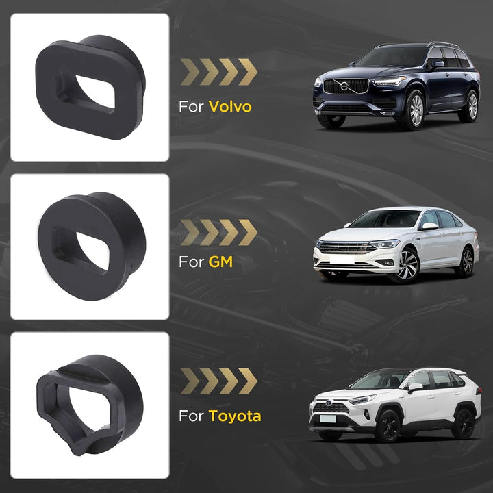 18PCS Walnussbläser-Adapter für HTS558 Walnuss-Sand DE-Kohle-Reiniger, Automotive Walnussbläser-Rein