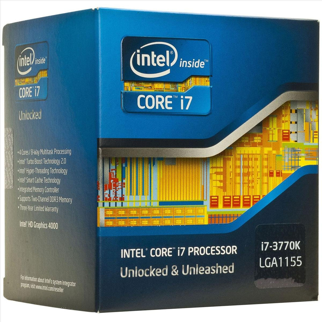 Intel Core i7-3770K Prozessor der dritten Generation (3,5GHz, L3-Cache, Sockel LGA 1155, 77W TDP)