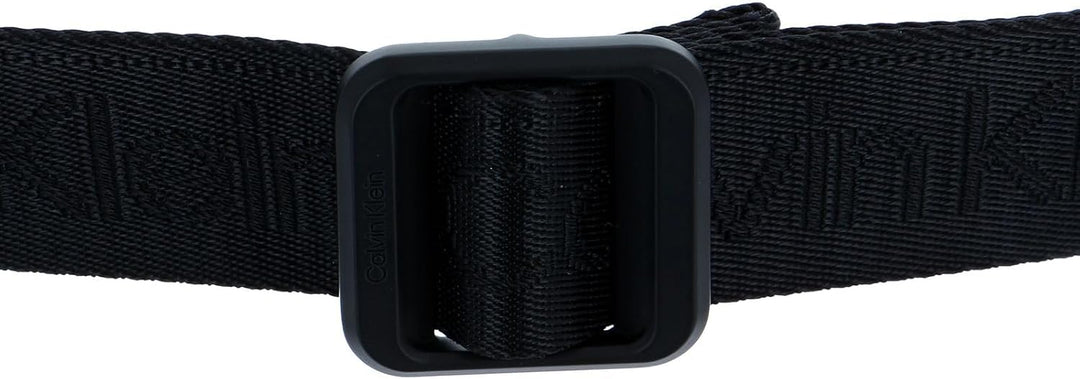 Calvin Klein Slider Webbing Belt W115 Black