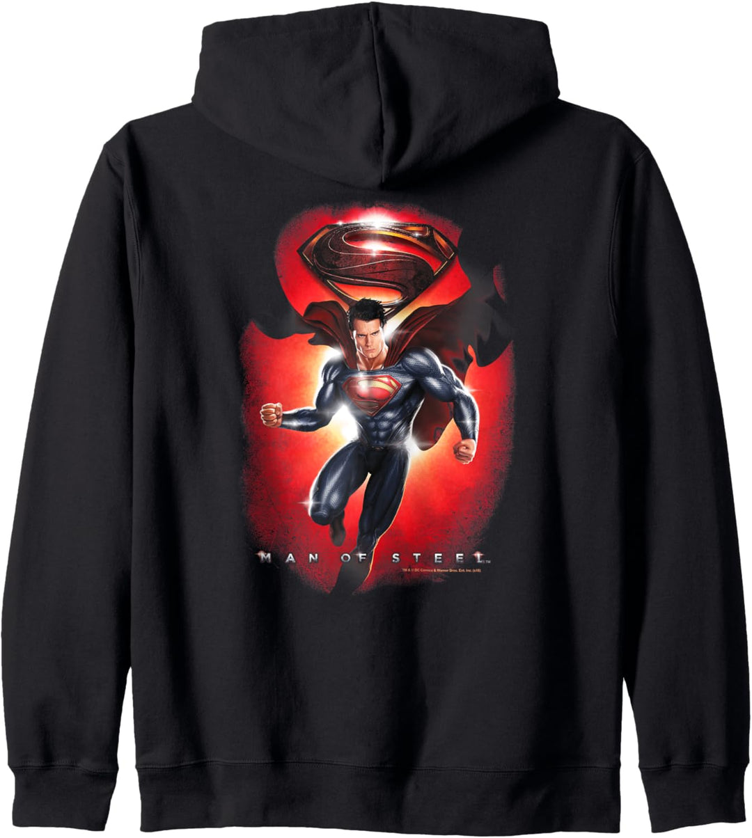Superman Man of Steel Title Kapuzenjacke