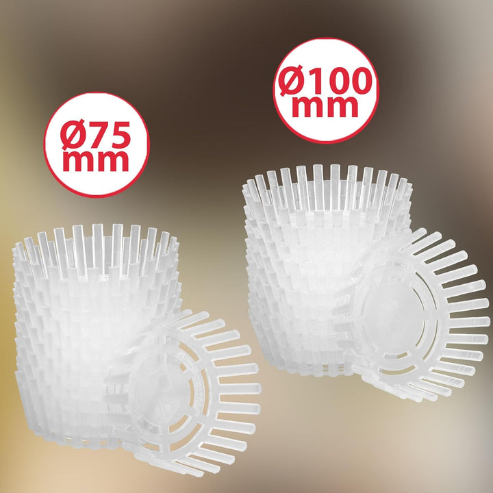KOTARBAU® 30er Set Gärgewicht für Einmachgläser ⌀ 100 mm Polypropylen Gärgewichte Gärdeckel Einmachh