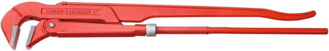 ROTHENBERGER 70114 Chrom-Vanadiumstahl 90° Eckrohrzange, 114mm Arbeitsbereich Durchmesser
