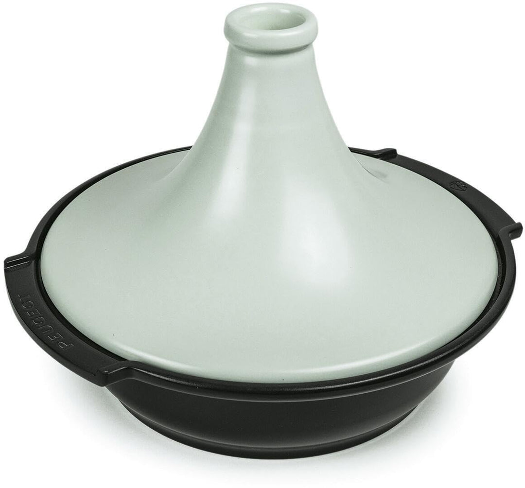 PEUGEOT - Keramik-Tajine 30 cm - Für alle Herdarten, inkl. Induktion geeignet - - Salbeigrün