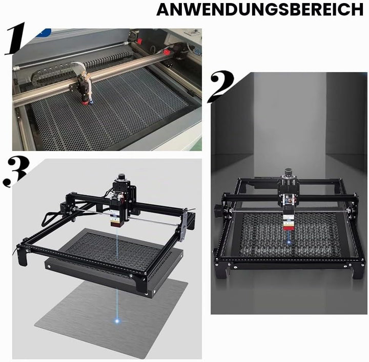 BENECREAT Wabenarbeitstisch 30x20x2.2 cm Eisen Lasergravierer Zubehör Für Schnelle Wärmeableitung Un