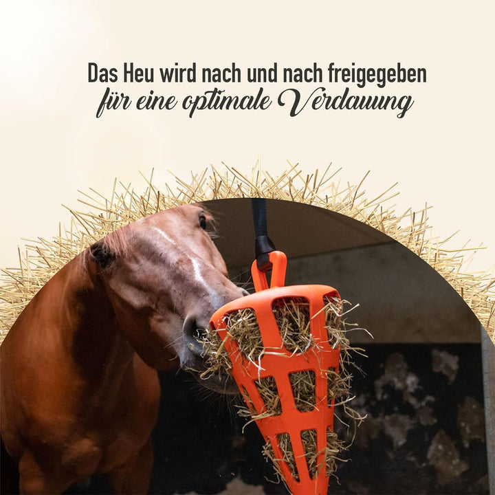 Holland Animal Care Hay Slowfeeder Fun&Flex Root - Heuschnellfutter für Pferde - Geeignet für Weidet