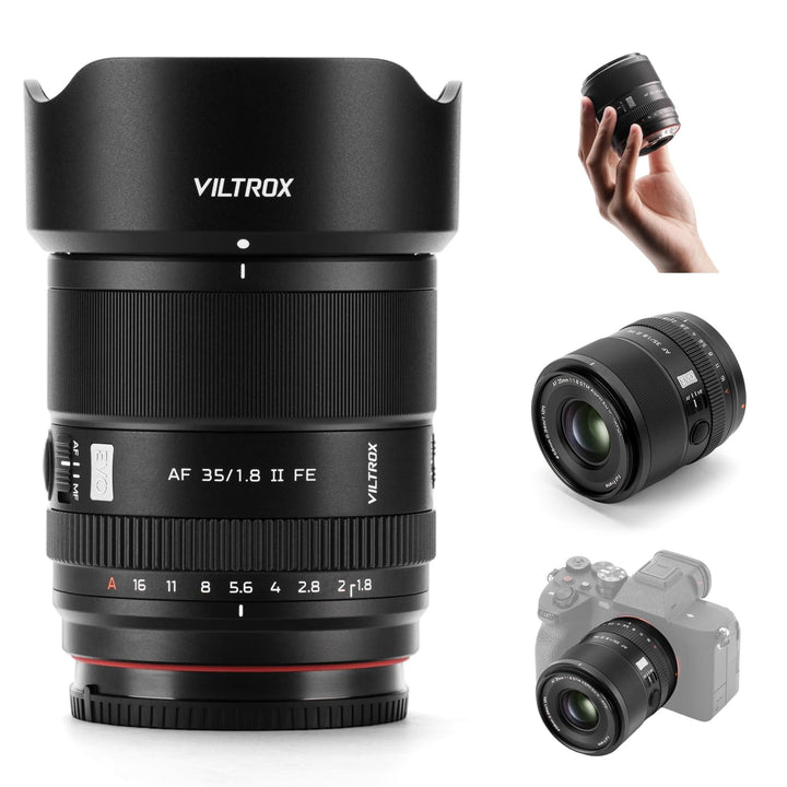 VILTROX 35mm F1.8 EVO Full Frame Kamera objektiv APO-Design mit Sony E Mount Camera Lenses mit Gross