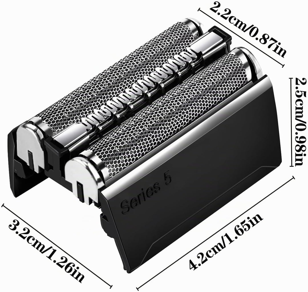Elektrischer Scherkopf für Braun Serie 5,52B Kompatibel Mit Braun Series 5 Scherkopf,Schwarz Series