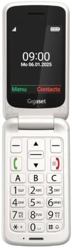 Gigaset GL595 Flip-Mobiltelefon – einfache Bedienung für Senioren, grosse Tasten & SOS-Notruftaste –