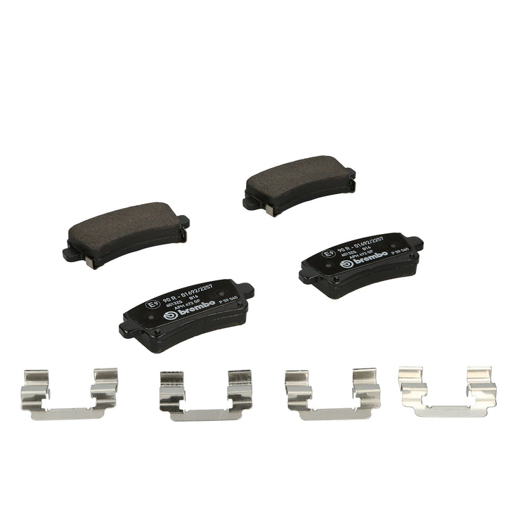 Brembo P 59 060 Bremsbelagsatz, Scheibenbremse - (4-teilig)