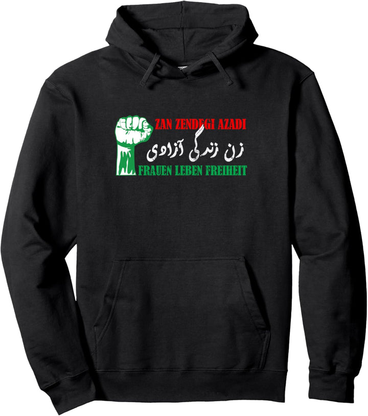 Zan Zendegi Azadi Persian Frauen Leben Freiheit Pullover Hoodie
