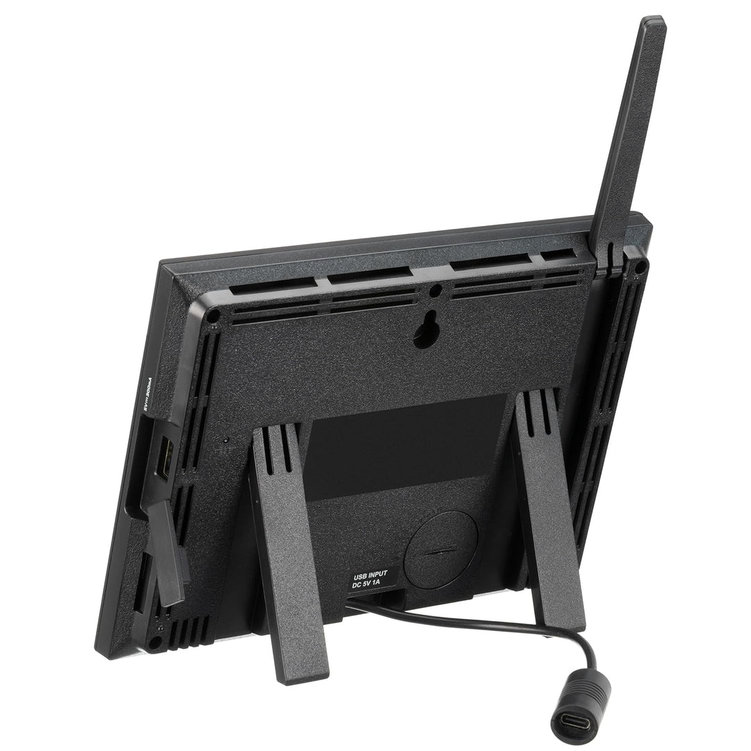 Bresser 9-in-1 MeteoChamp HD WLAN-Wetterstation mit solarbetriebenem Multisensor, Luftqualitätsanzei