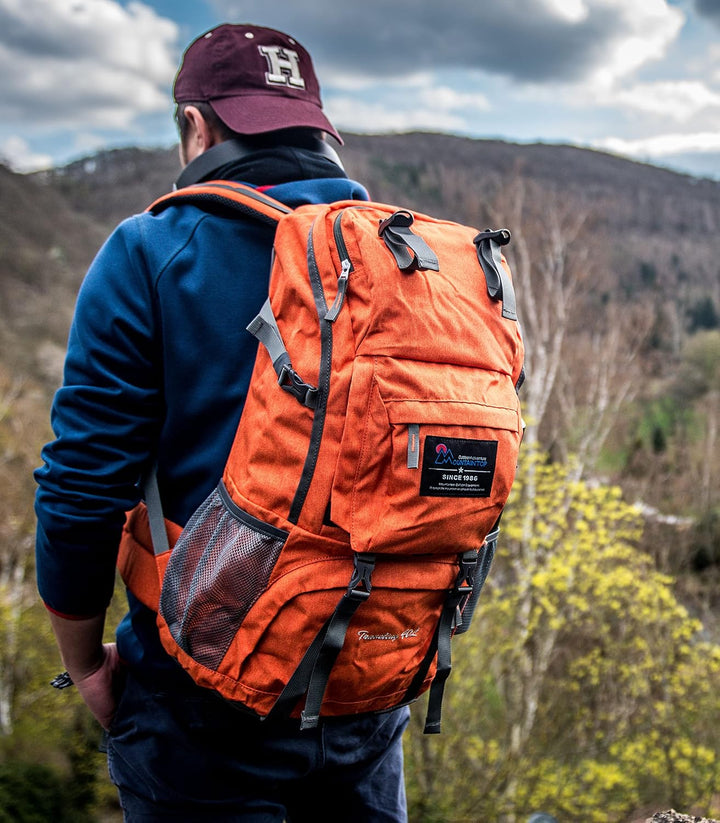 MOUNTAINTOP 40L Wanderrucksack Herren Damen Trekkingrucksack Backpacker Reiserucksack Outdoor Campin