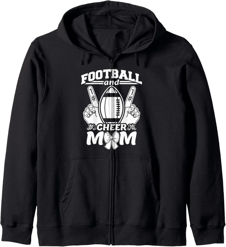 Fussball Mom Cheer Kapuzenjacke