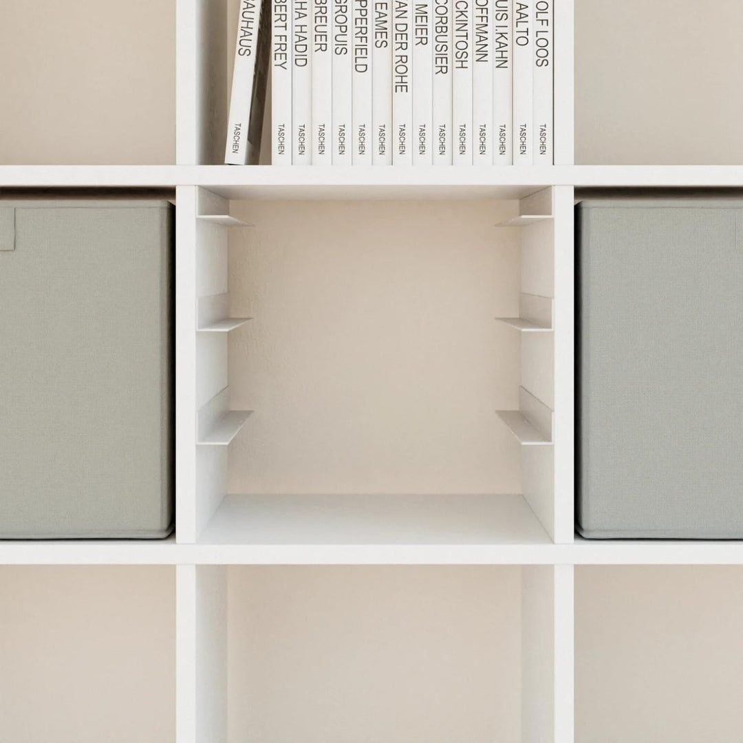 Kallax Halterung für Trofast Boxen, Schienensystem für Spielzeug-Kiste, auch passend für Expedit Wür
