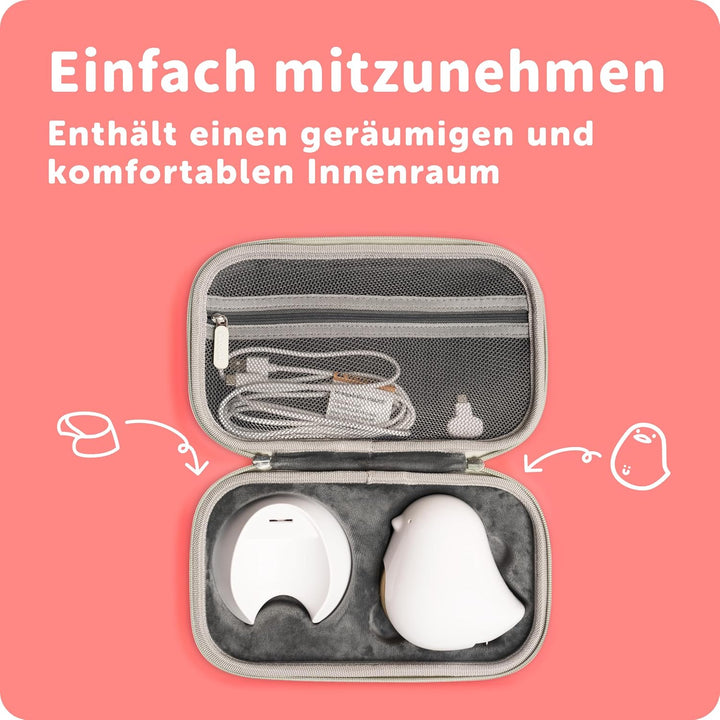 CuboAi Reisekoffer | Schutzhülle für CuboAi Smart Babyphone, Mobile Ständer und Zubehör | Tranquil B