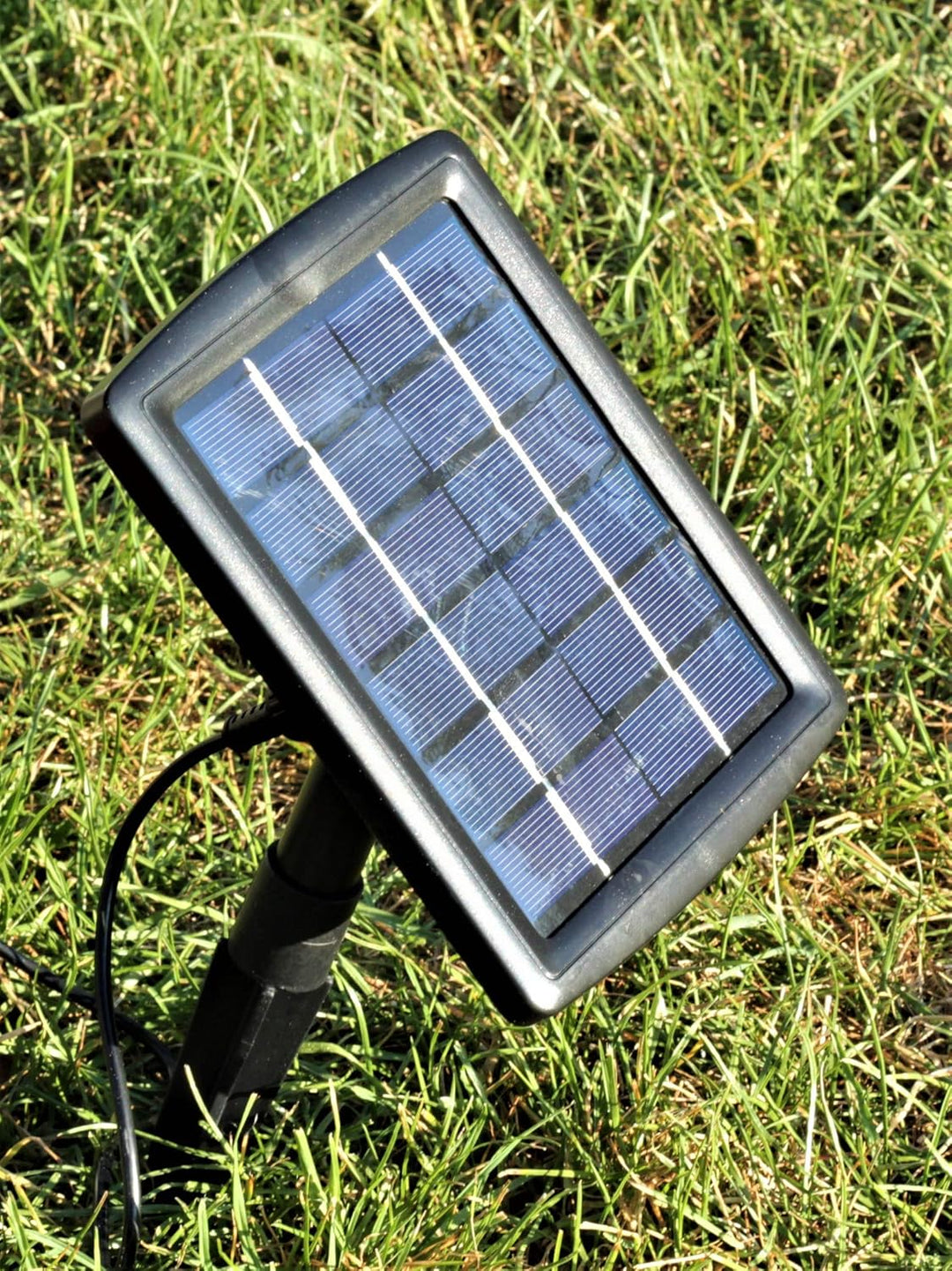Wasserspeier Vogel grün Solar 17 cm