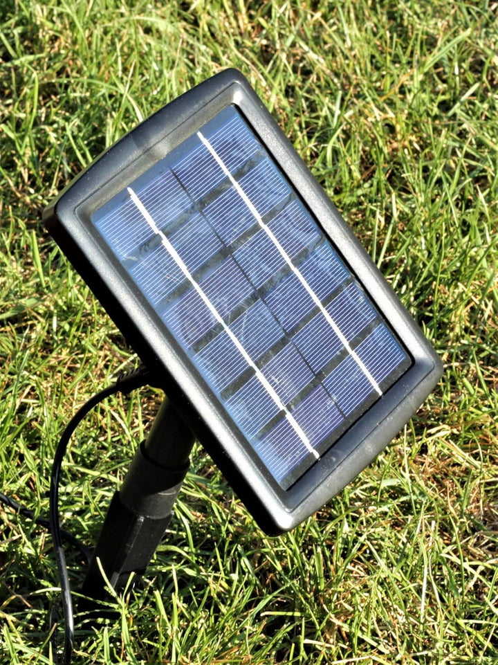 Wasserspeier Vogel grün Solar 17 cm