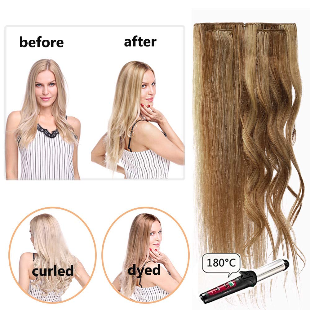 Elailite Tape Extensions Haarverlängerung - 20Stück Tape in Extensions Echthaar - Remy Real Human Ha