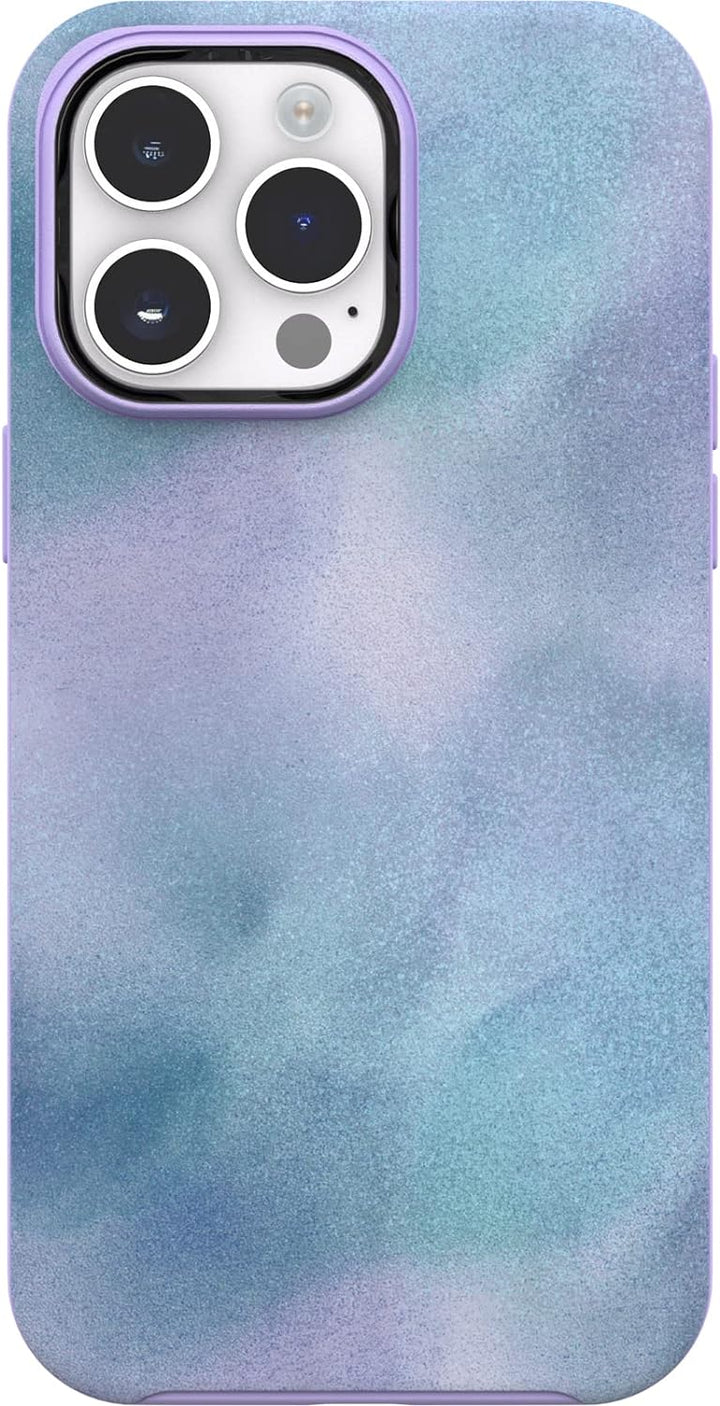 OtterBox Symmetry Series + Schutzhülle für iPhone 14 Pro Max – Petrichor Mist, ultradünn, rastet auf