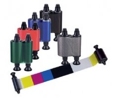 Evolis Farbband (1/2 YMCKO), passt für: Zenius, Primacy, für bis zu 400 Karten, R5H004NAA