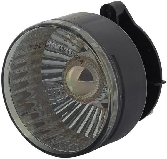 HELLA - Blinkleuchte - Halogen - 12V - Einbau/Schraubanschluss - Lichtscheibenfarbe: gelb/grau - hin