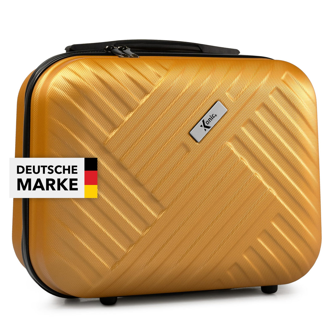 Xonic® Design Kosmetikkoffer aus ABS Hartschale – Robustes Beautycase als Handgepäck - Kosmetiktasch