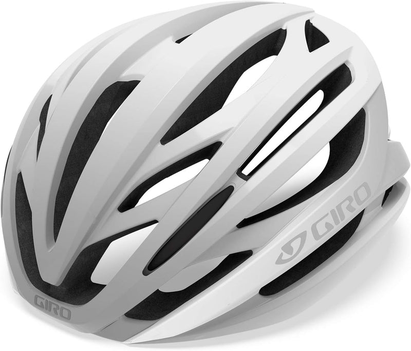 Giro Unisex – Erwachsene Syntax Fahrradhelm Road S | 51-55cm Matte White/Silver, S | 51-55cm Matte W