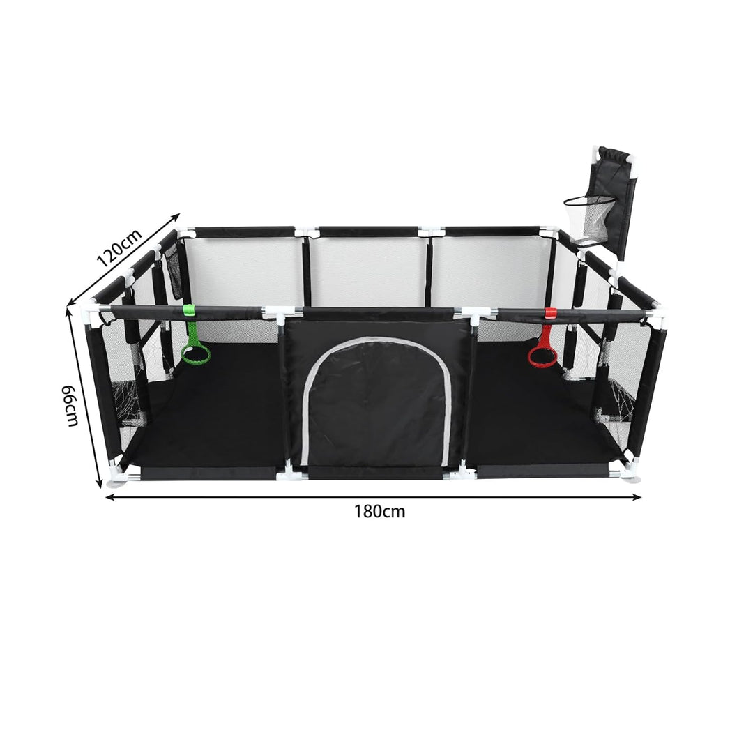 Laufstall Baby, Indoor &amp; Outdoor Laufgitter Baby Grosse xxl Sicherheitsspielplatz Schutzgitter für K