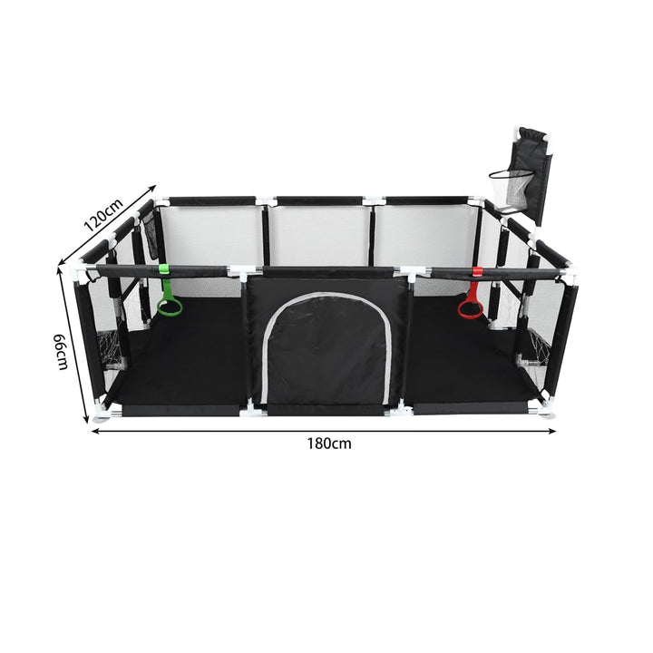 Laufstall Baby, Indoor &amp; Outdoor Laufgitter Baby Grosse xxl Sicherheitsspielplatz Schutzgitter für K