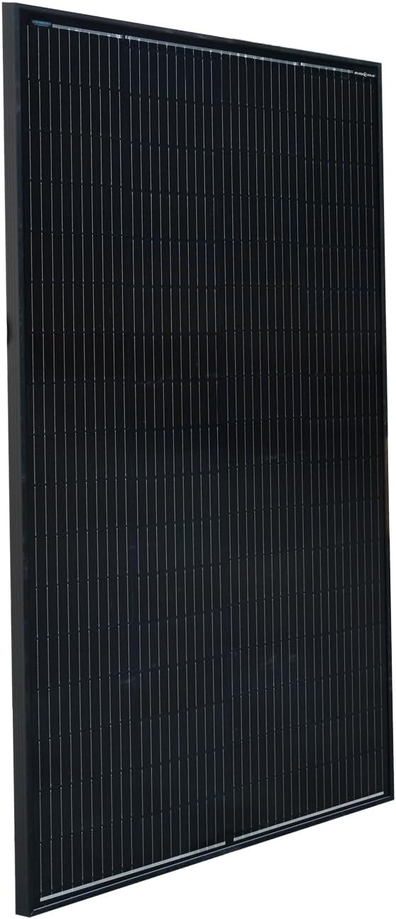 enjoy solar® Bifaziales PERC Monokristallines Solarmodul, 182mm Solarzellen, ideal für Balkonanlage,