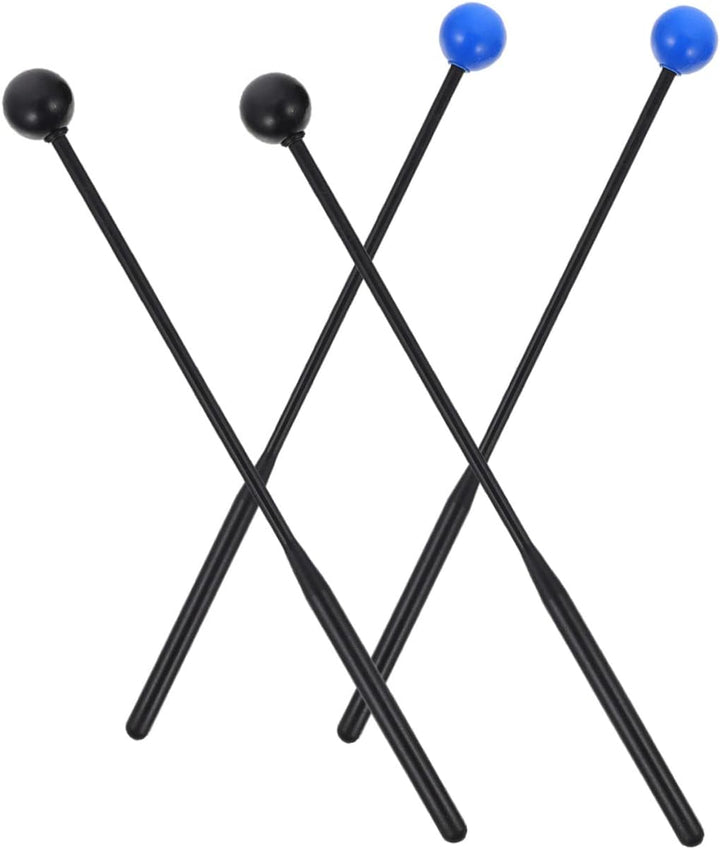 Supvox 6 Paare Trommelstock Zungentrommelschlägel Xylophonschlägel Silikonschale Klangschale Aus Kri