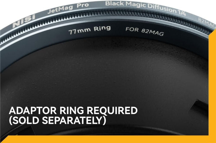 NiSi 67mm JetMag Pro Black Magic Diffusion 1/4 Filter Magnetische Schutzfilter für 67MAG System (Ver