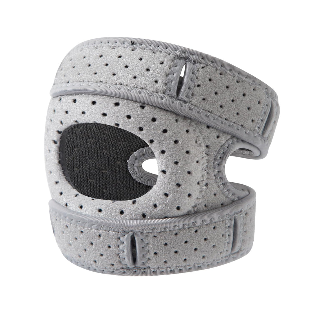 Guiguishiny Patellasehnen-Stützband,Sport Kniebandage mit Patella-Gelpolstern,Patella Kniebandage, V