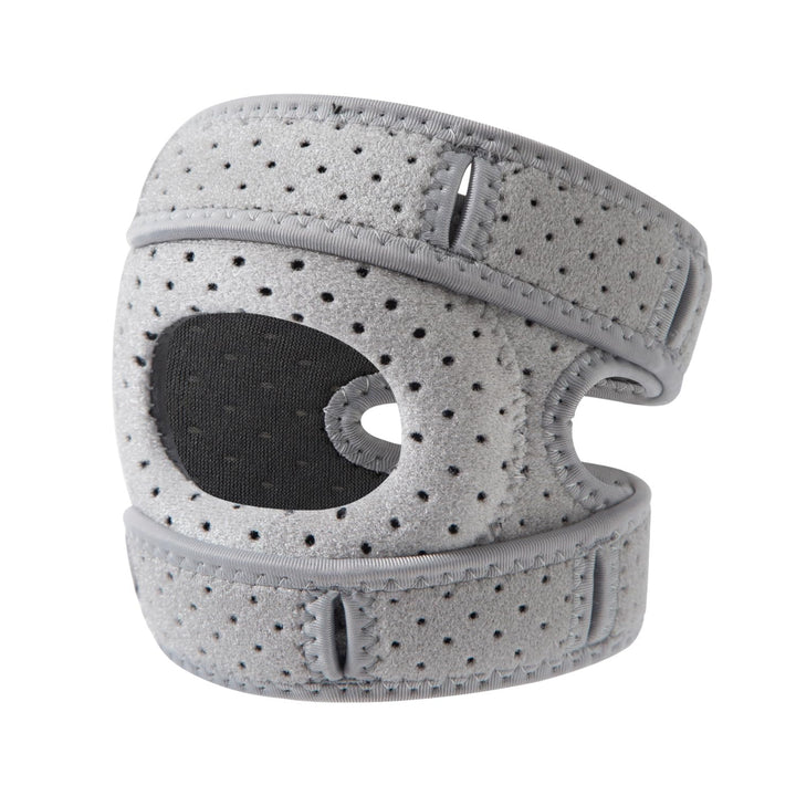 Guiguishiny Patellasehnen-Stützband,Sport Kniebandage mit Patella-Gelpolstern,Patella Kniebandage, V