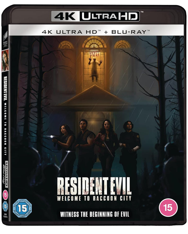 Resident Evil: Welcome to Raccoon City (2 Discs - 4K Ultra-HD & BD) [Blu-ray] [2021], Blu-ray