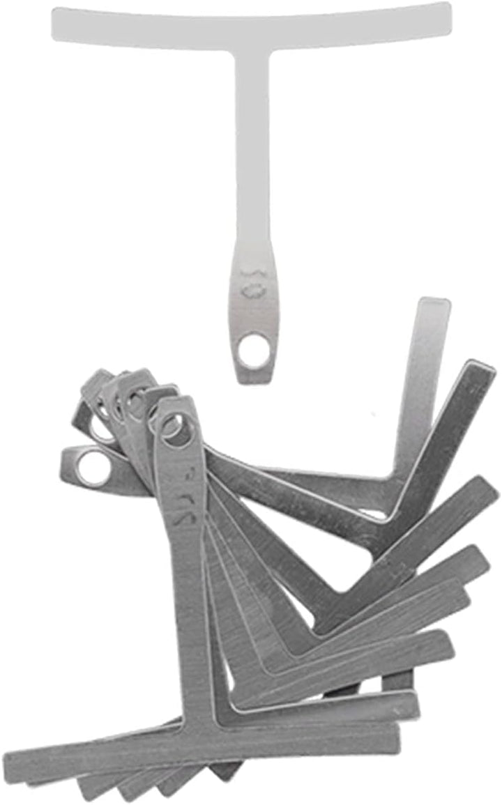 Gitarren-Messwerkzeug-Set, Gitarren-Akkord-Lineal Praktischer Profi zum Messen von Gitarrensaiten fü
