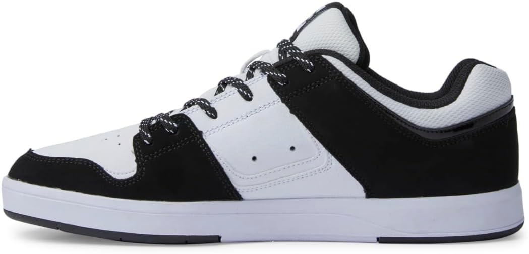 DC Shoes Herren Shoes Cure Sneaker 40.5 EU Wt Blk Cbn, 40.5 EU Wt Blk Cbn